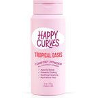 Happy Curves Comfort Powder Tropical Oasis front view bottle
