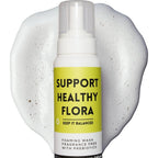 Zero Taboos pH Balance Feminine Wash front view of 8 ounce bottle for intimate hygiene.