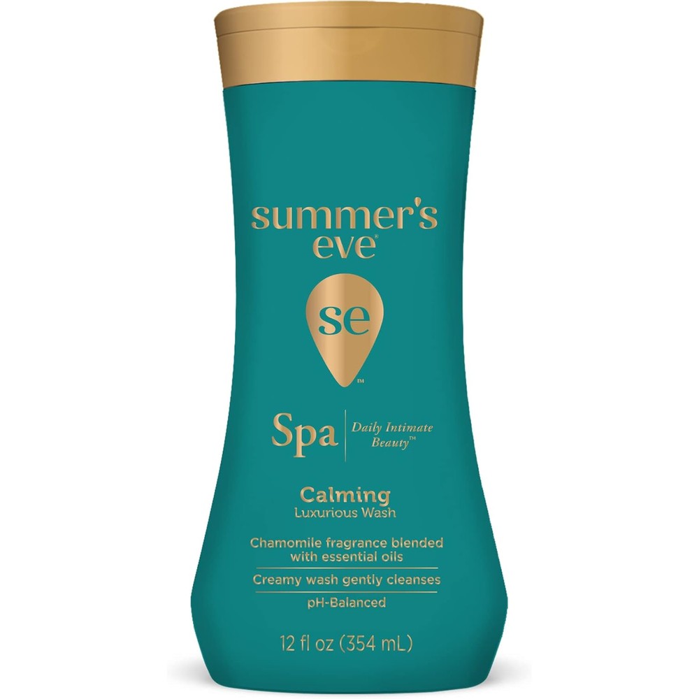 Summer's Eve Spa Calming Daily All-Over Feminine Wash front view for pH balanced intimate care