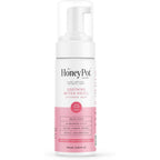 The Honey Pot Company Witch Hazel Feminine Wash front view of 5.51 fluid ounce bottle.