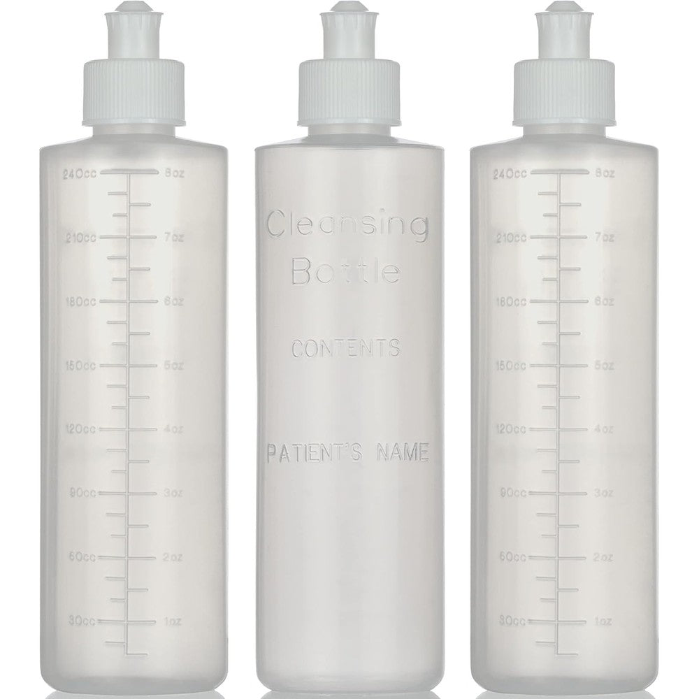 Medical Sales Supply Perineal Lavette Irrigation Bottle pack of three front view