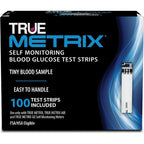 TRUE METRIX self monitoring blood glucose test strips 100 count front packaging view