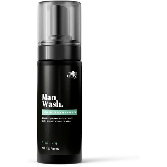 Miles Darcy Ball Wash for Men intimate foaming gel cleanser front view