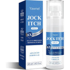 Yawnel Jock Itch Spray for Men front view premium antifungal relief packaging