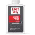 HAPPY NUTS Jock Itch OTC Antifungal Treatment Powder front view bottle for groin relief