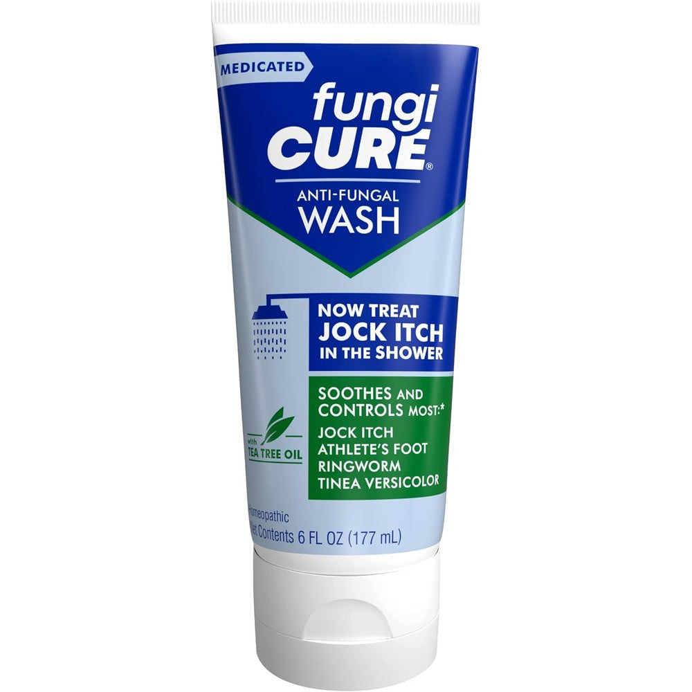 FungiCure Medicated Anti Fungal Jock Itch Wash front view bottle packaging