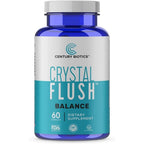 Crystal Flush Balance dietary supplement 60 capsules front view for nail health.
