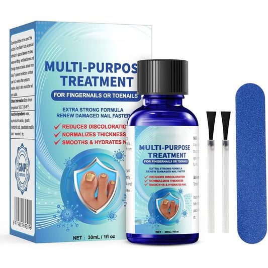 DERMATOOL Toenail Fungus Treatment Extra Strength front packaging for fungal nail repair.
