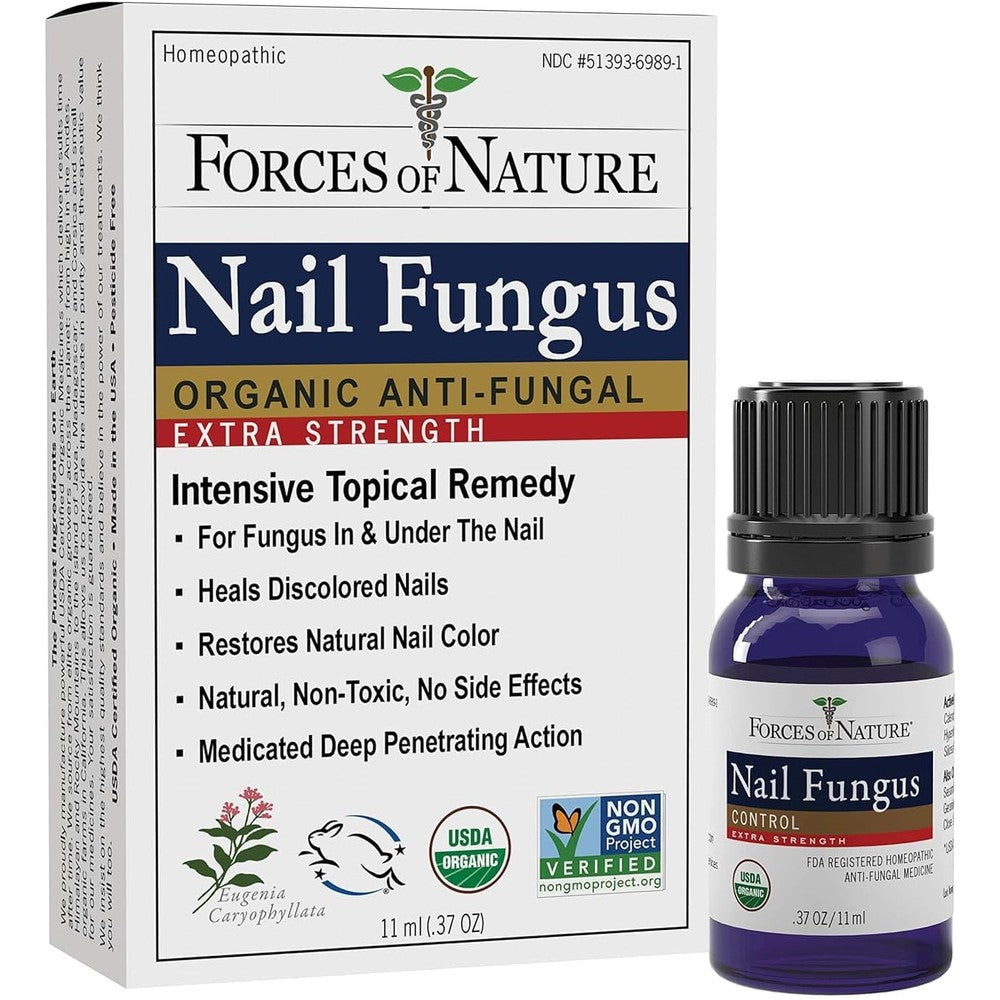 Forces of Nature Toenail Nail Fungus Treatment Extra Strength 11ml front view