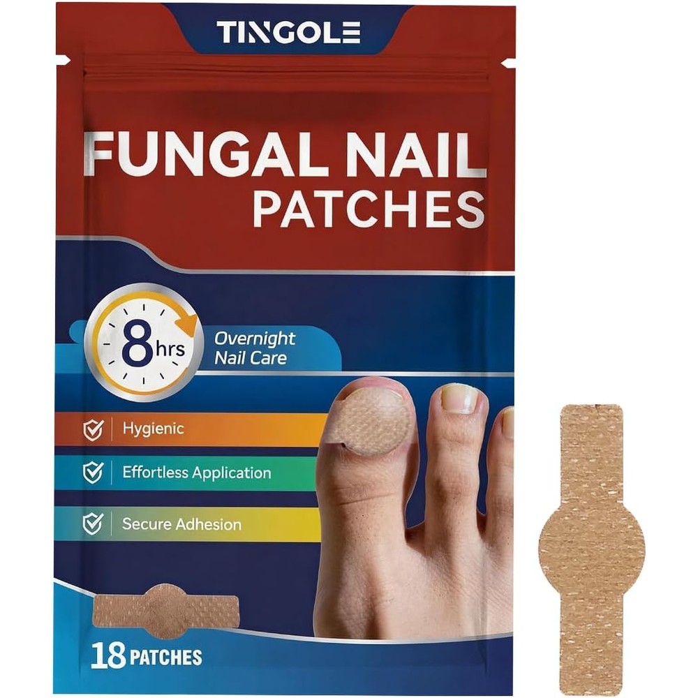 Fanshi Fungal Nail Patches front view showing extra strength repair packaging.