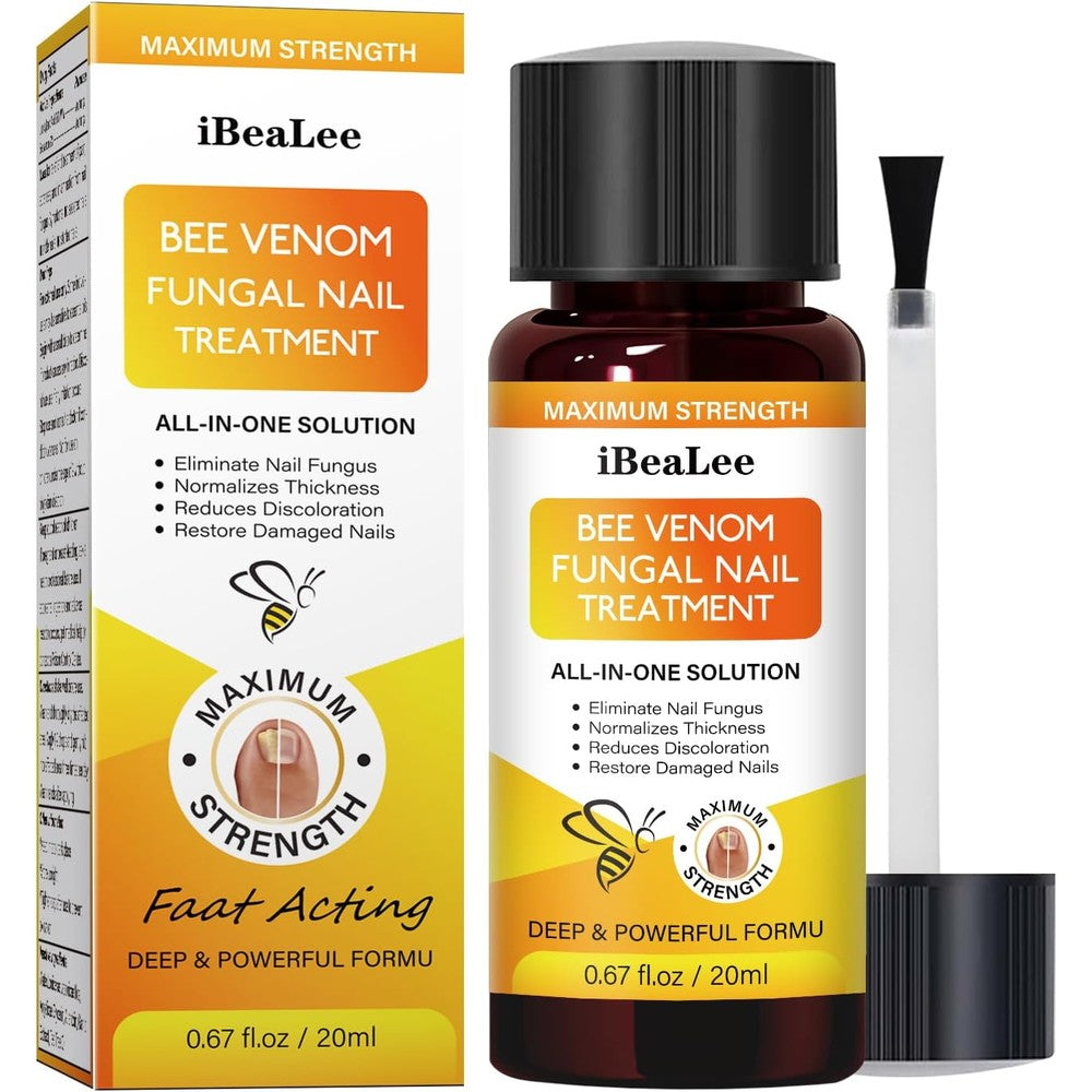 Aimery Bee Venom Antifungal Solution Extra Strength bottle for nail fungus treatment.