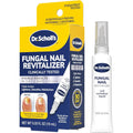 Dr. Scholl's Fungal Nail Revitalizer Liquid 10ml bottle front view for toenail repair.