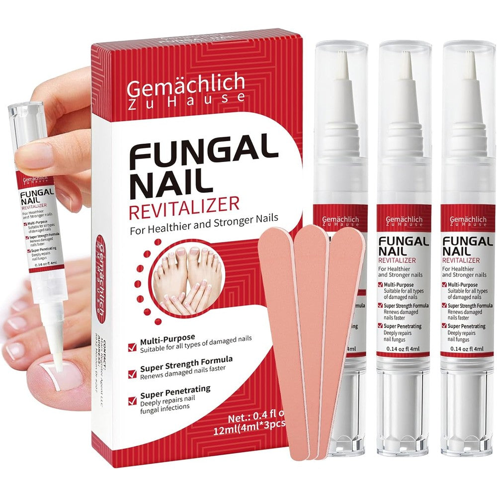 GemÃ¤chlich ZuHause Toenail Fungus Treatment Pen front view authentic antifungal kit.