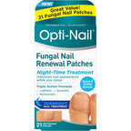Opti-Nail Fungal Nail Renewal Patches 21 count front packaging view