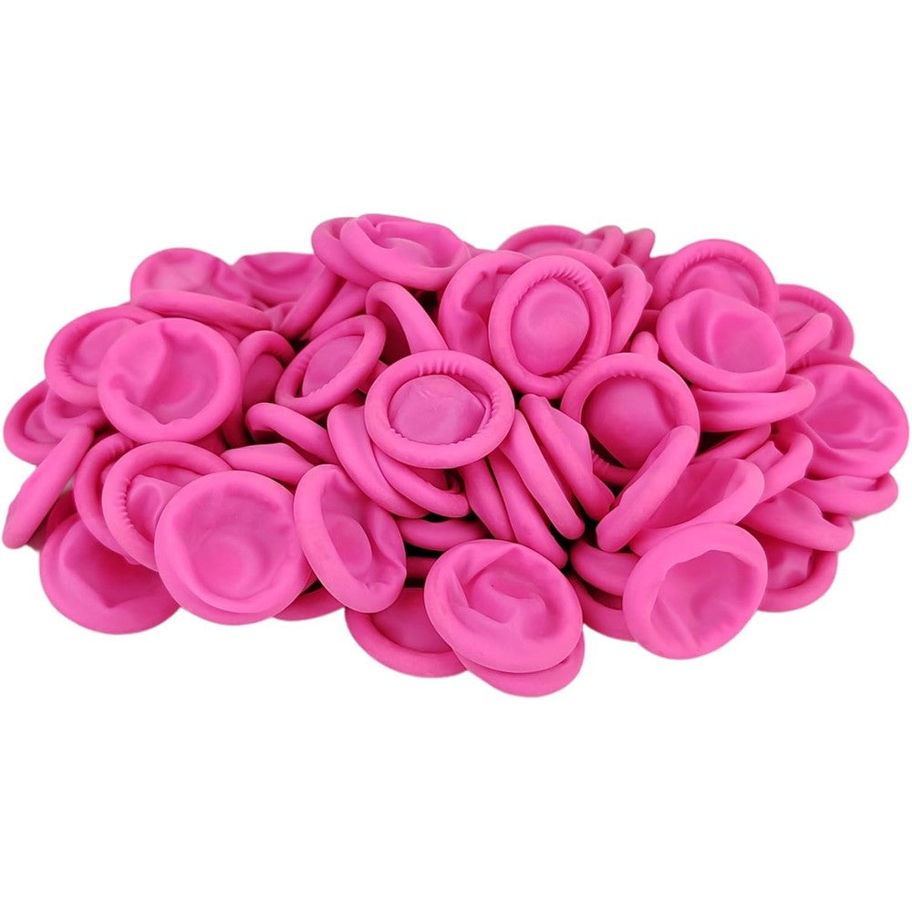 KIRA latex finger cots disposable protectors front view pack for electronics repair