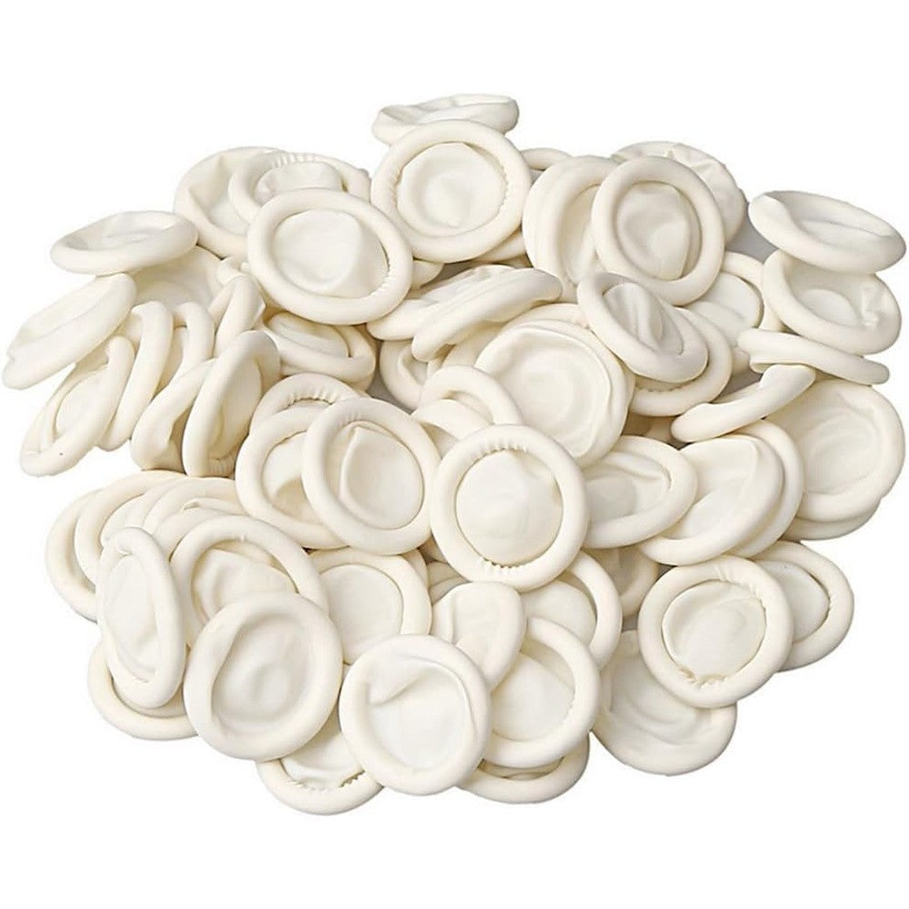 ZHIYE latex finger cots medium front view packaging