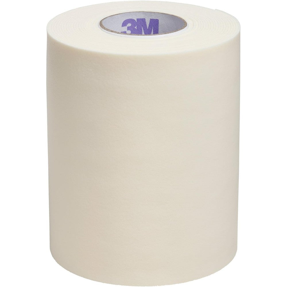 3M Microfoam Surgical Tape front view of single roll for secure medical dressing.