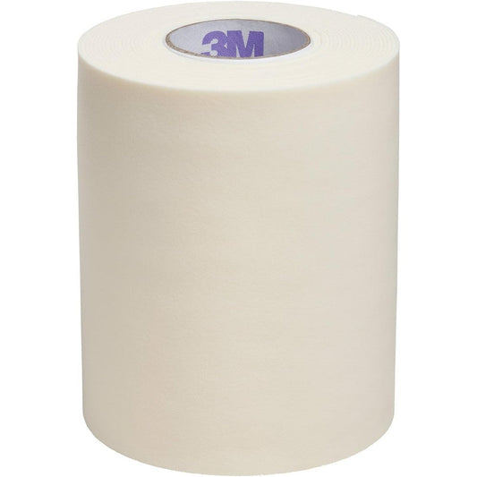 3M Microfoam Surgical Tape front view of single roll for secure medical dressing.