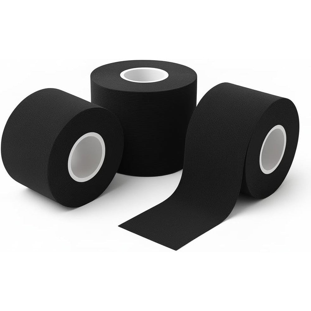 ZZSLEEP Bandages 30 Pack front view of premium black cotton adhesive packaging