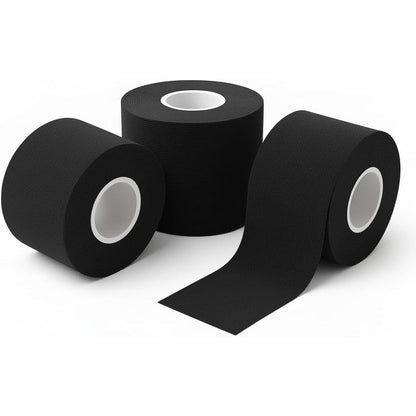 ZZSLEEP Bandages 30 Pack front view of premium black cotton adhesive packaging
