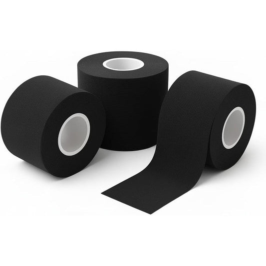 ZZSLEEP Bandages 30 Pack front view of premium black cotton adhesive packaging
