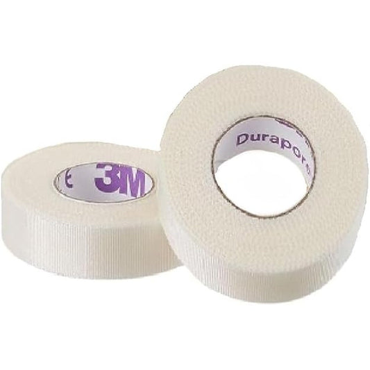 3M Durapore Silk Like Cloth Medical Tape front view roll