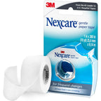 Nexcare Gentle Paper Medical Tape Dispenser front view packaging for first aid wound care.