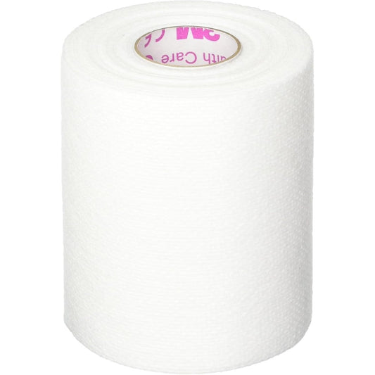3M Medipore H Soft Cloth Surgical Tape front view roll for medical dressing securement