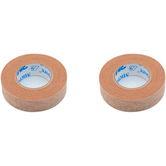 3M Micropore Tan Surgical Tape Half Inch Wide packaging front view