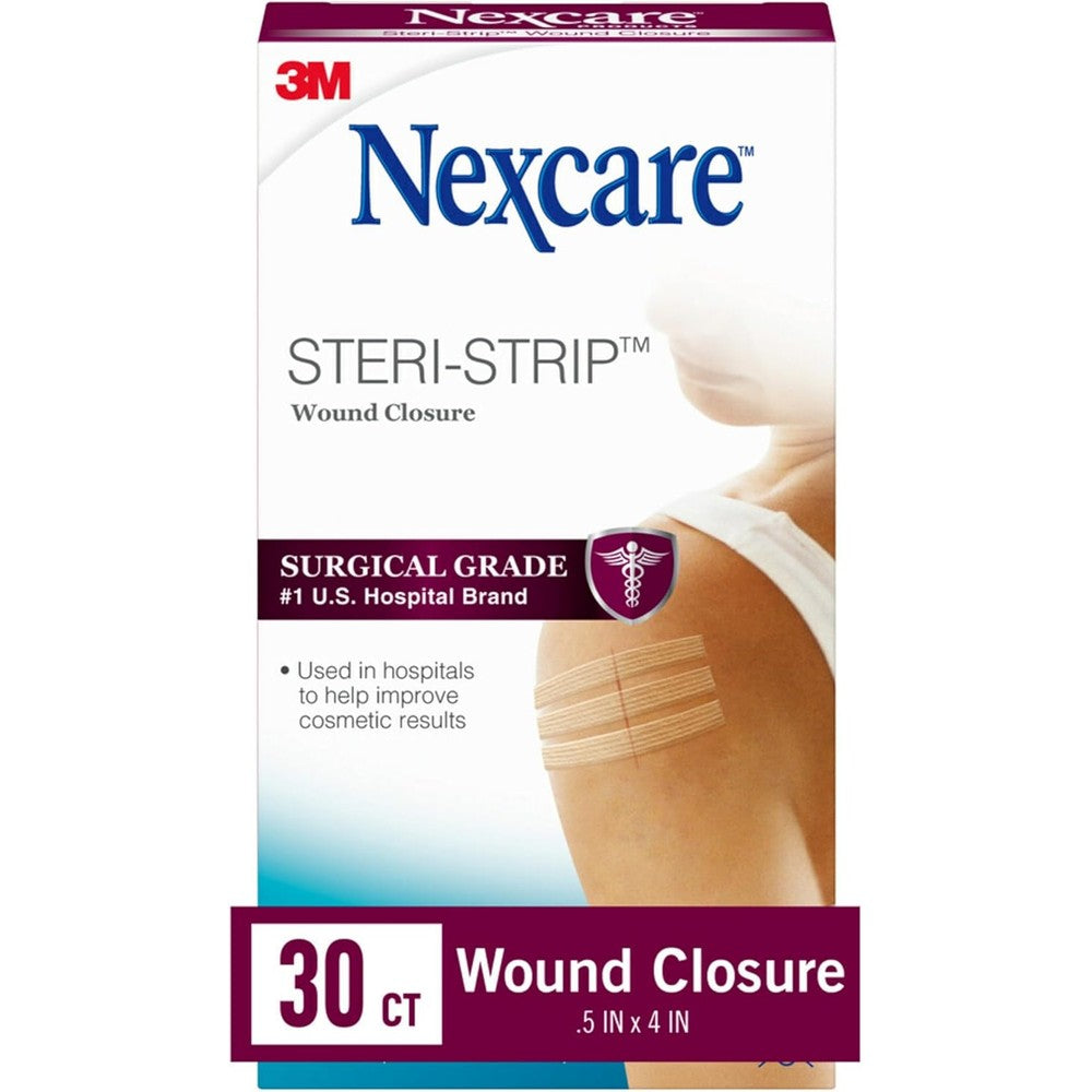 Nexcare Steri Strip wound closure pack front view showcasing medical grade first aid packaging