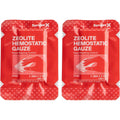 SurviveX Hemostatic Gauze front view packaging of the sterile emergency trauma dressing.