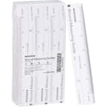 McKesson wound measuring guide ruler front view showing imperial and metric scales