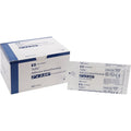 Covidien Telfa Adhesive Island Dressing 50 count box front view showing sterile packaging details for premium wound care.