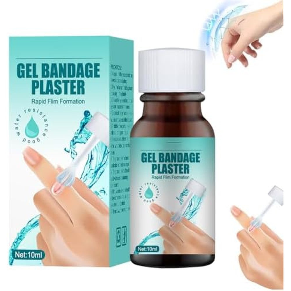 Dioche liquid bandage waterproof skin protectant front view showing the ten milliliter bottle.