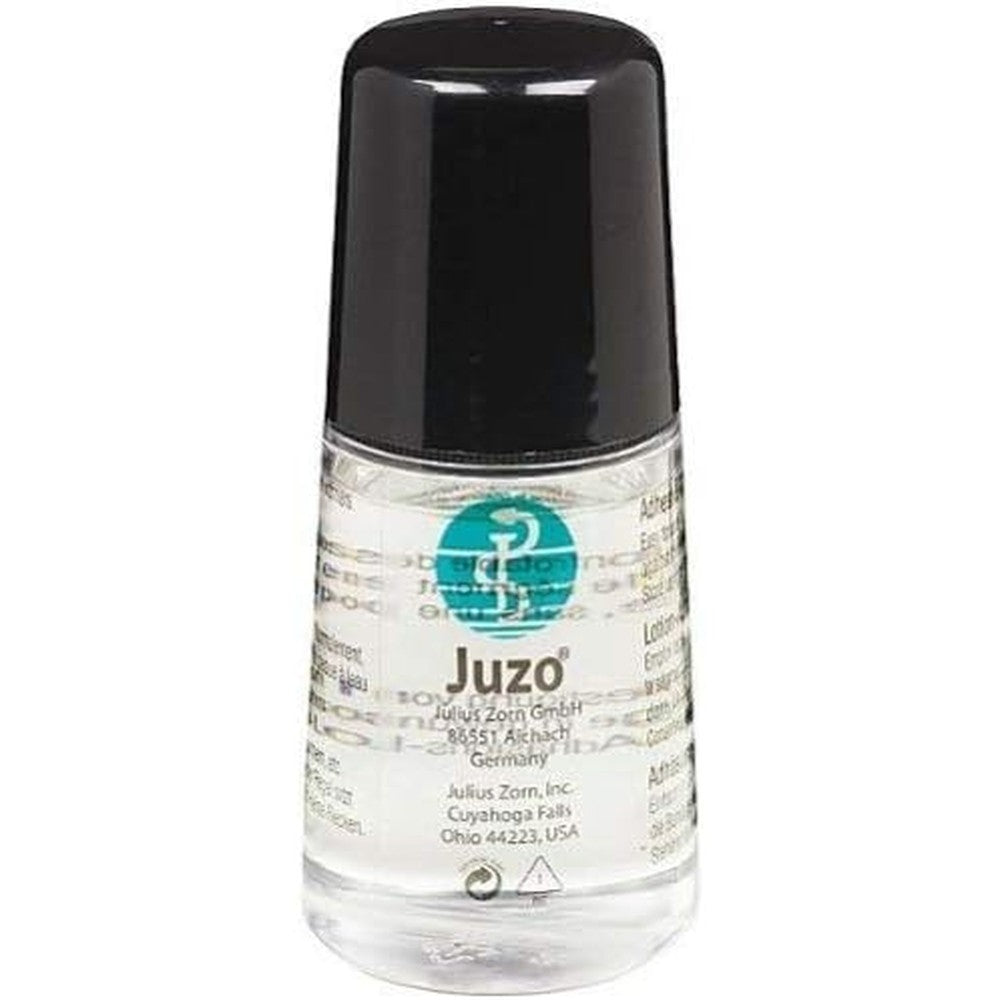 Juzo It Stays Body Adhesive 2 Ounce front view roll on lotion bottle for compression garments
