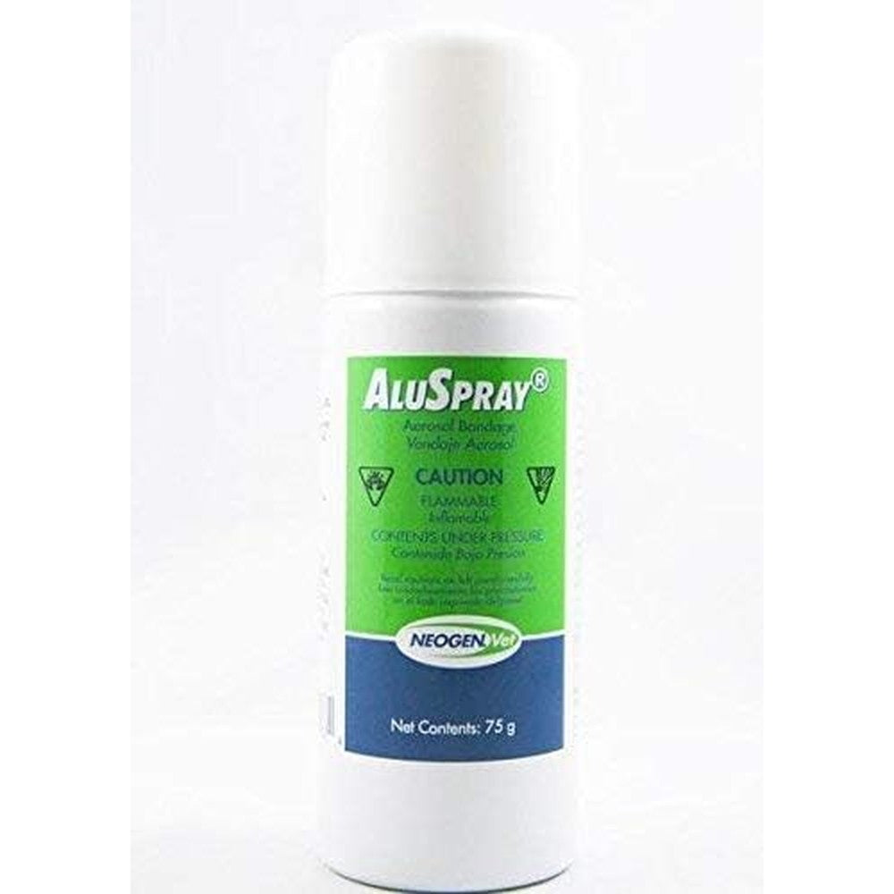 Neogen AluShield Aerosol Bandage 75 grams front view authentic animal wound care spray