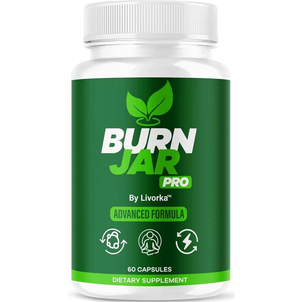 Livorka Burn Jar Pro bottle front view for weight management
