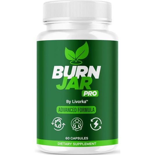 Livorka Burn Jar Pro bottle front view for weight management