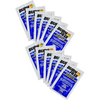 STUBDL Burn Free Pain Relieving Gel single use packets front view for first aid kits.