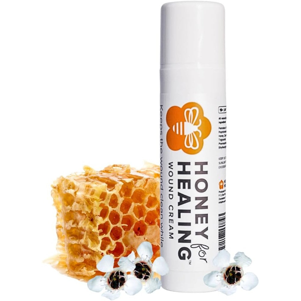 Honey for Healing Manuka Honey Skin Repair Cream front view for wound care
