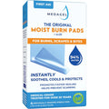 Medagel Original Moist Burn Pad front packaging showing sterile hydrogel technology