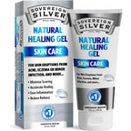 Sovereign Silver Natural Healing Gel front view for skin irritation relief.