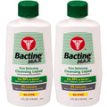 Bactine Max Pain Relieving Cleansing Liquid 2 pack front view for first aid