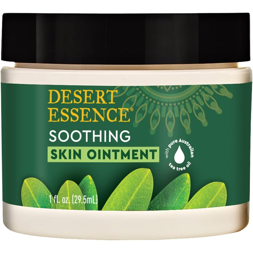 Desert Essence Tea Tree Oil Skin Ointment front view for itch relief