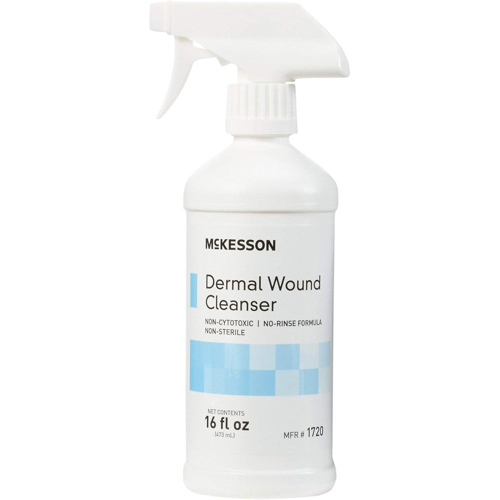 McKesson Dermal Wound Care Cleanser Spray front view for first aid wash.