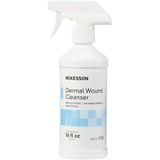 McKesson Dermal Wound Care Cleanser Spray front view for first aid wash.