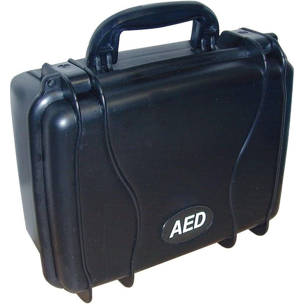 Defibtech DAC-110 Black Hard Waterproof Case front view for AED protection