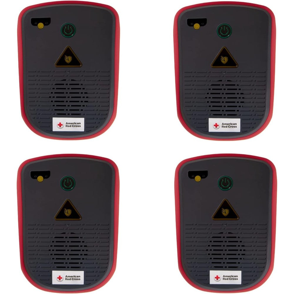 American Red Cross AED Trainer 4-Pack front view for CPR training.
