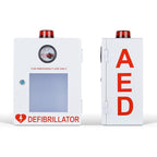 YZRDCXM AED Defibrillator First Aid Cabinet front view wall mounted storage