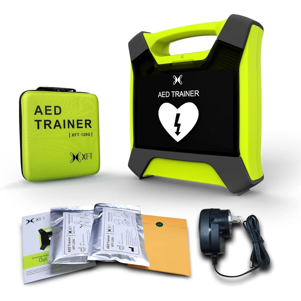 XFT AED Trainer front view professional defibrillator simulator